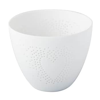 Porcelánový svícen Heart Small