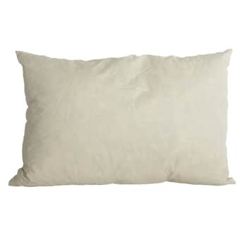 Péřová výplň do polštáře 50 x 30 cm Off White