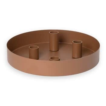 Magnetický adventní svícen Sund Brown Round