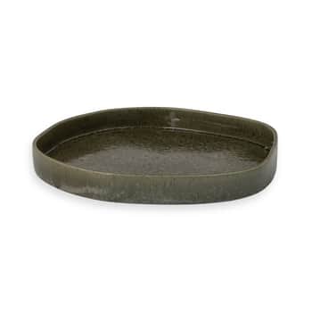 Keramický tác Ekliden Green Ø 31 cm