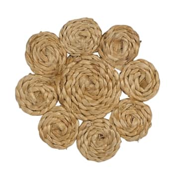 Jutové podtácky Enslow Natural – set 4 ks
