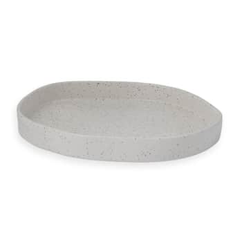 Keramický tác Ekliden Vanilla Ø 31 cm