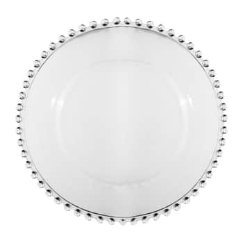 Sklenený tanier Pearl 27 cm